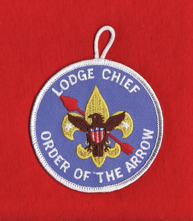Lodge Chief Oa Order Arrow Patch Boy Scout Bsa