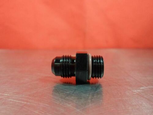 Fragola 495100-bl Black Aluminum 6an To 9/16-18 Orb O-ring Adapter Fitting -6