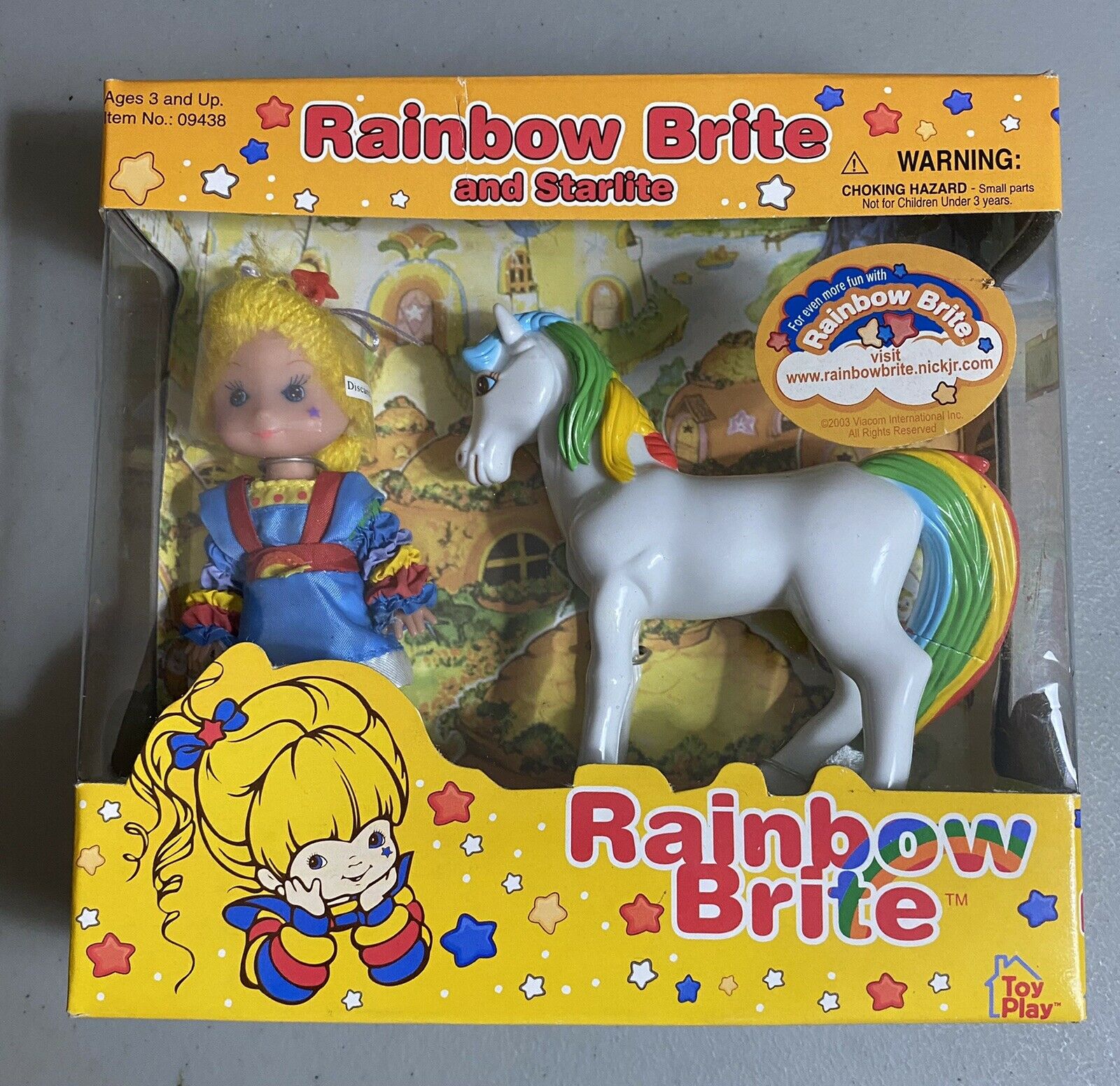 Rainbow Brite And Starlite Nib 2003 Hallmark Toy Play