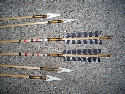 Bone Indian Arrows Arrow Of Light Boy Scouts Award Primitive Archery Painted