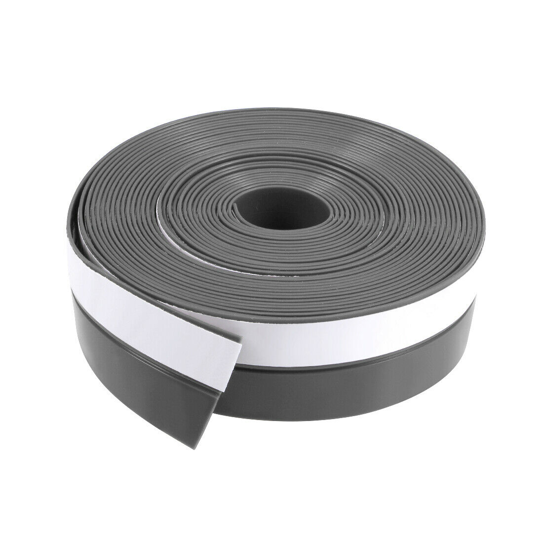 25mm Width 5m Long Self Adhesive Weather Stripping Frameless Door Seal (gray)