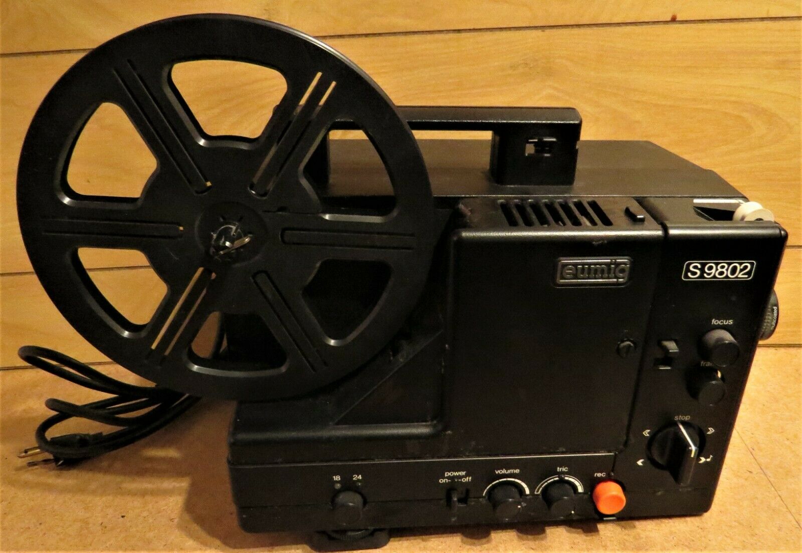 Eumig S9802 Super 8 Sound Projector Tested Partly Nice Condition