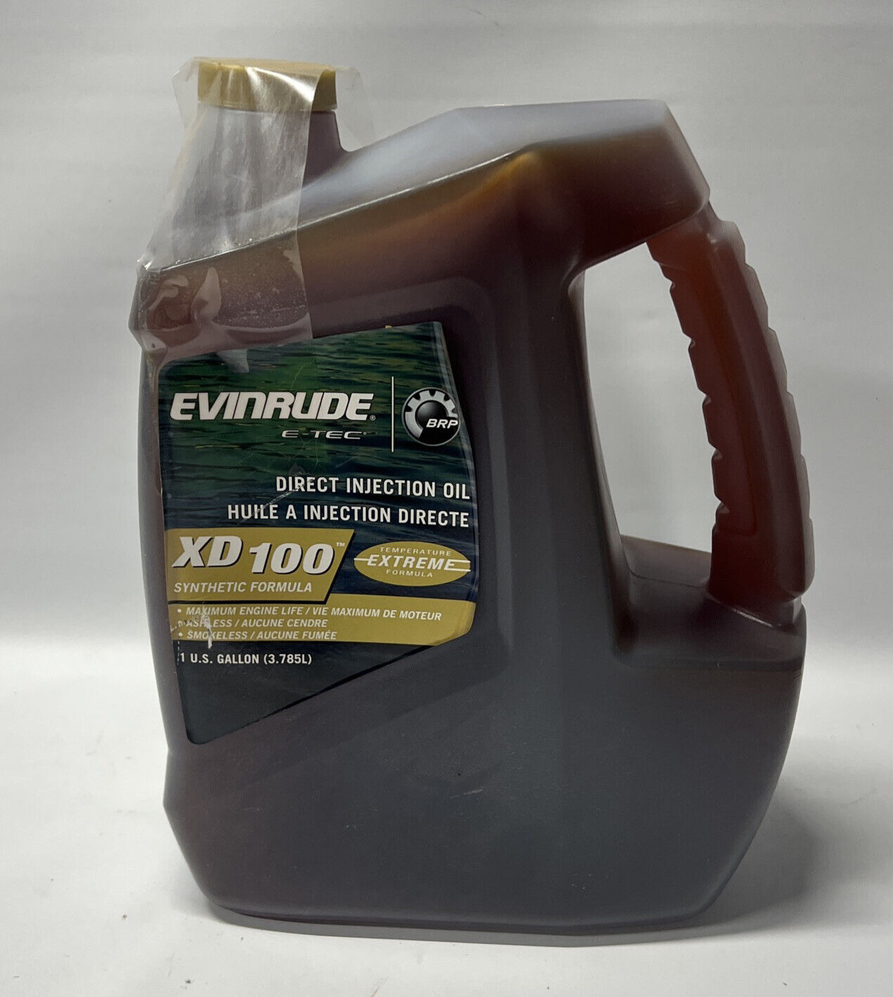 Evinrude Johnson Xd 100 Synthetic Marine Engine Oil 1 Gallon Direct Injection