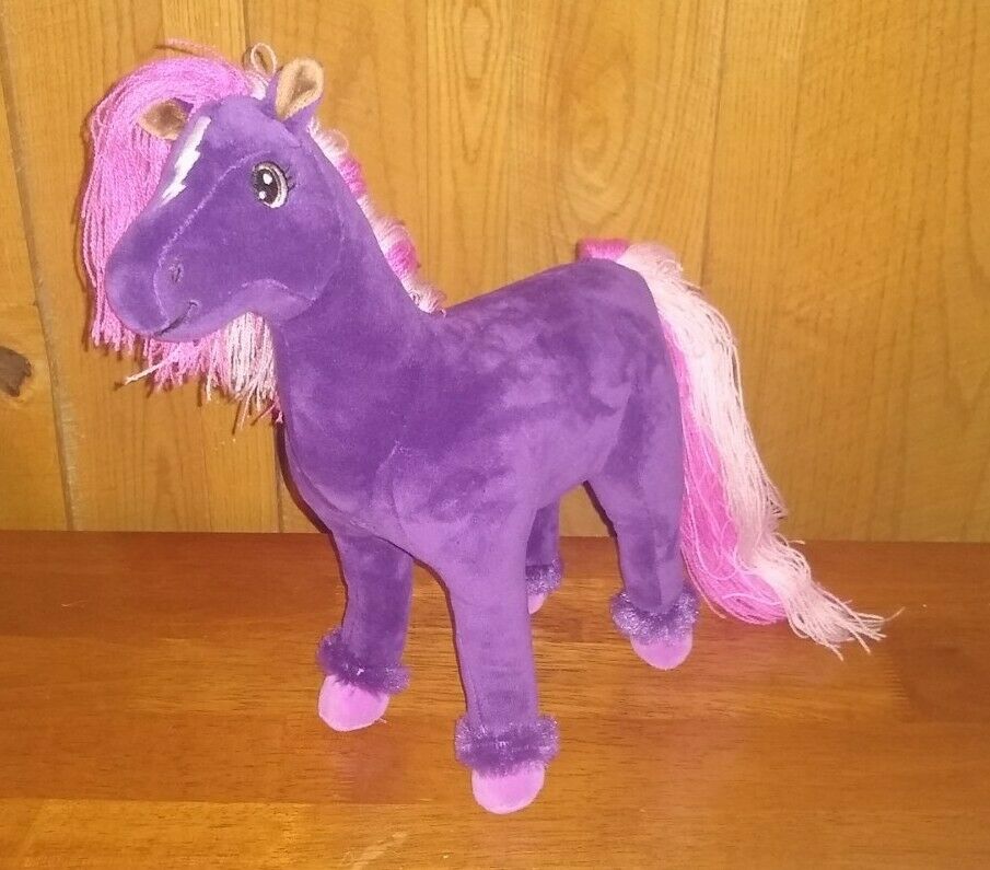 Rainbow Brite Stormy's Horse Pony Skydancer Plush Purple 12" Hallmark