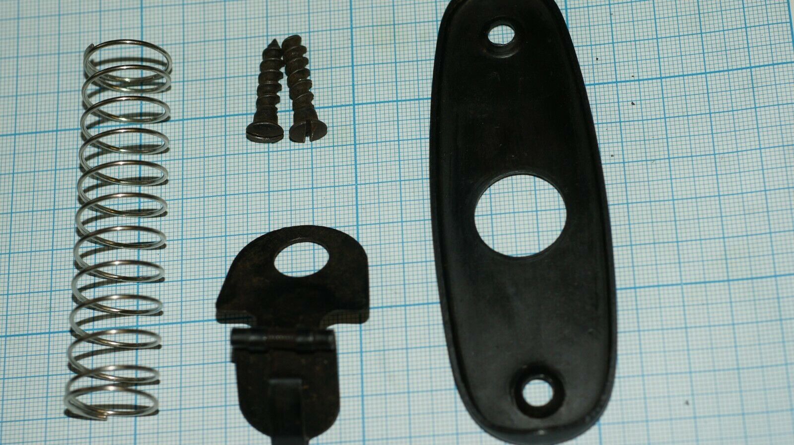 Buttplate And Trapdoor  With Screws And Spring Russian Sks