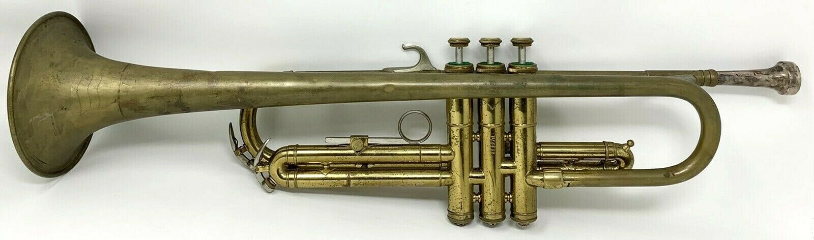 Rmc Indian Head The Martin Indiana Brass Trumpet - Rare Vintage
